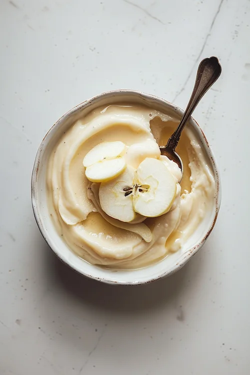 Crema de coliflor y manzana: receta vegana